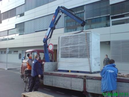Stěhování klimatizační jednotky 1000 kg